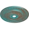Ekena Millwork Sunflower Medallion (Canopies up to 5 5/8"), 29 1/2"OD x 3 5/8"ID x 1 5/8"P, Copper Green Patina CM29SFCGS - alternate 3